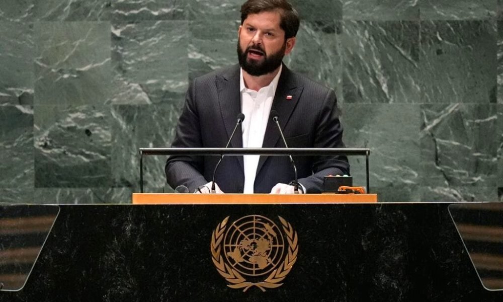 Boric en la ONU:  “Me niego a elegir entre el terrorismo de Hamás y el genocidio de Israel»