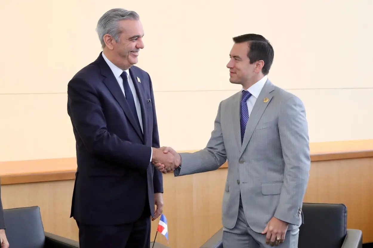 Abinader se reúne con secretaria general de la UNCTAD y su homólogo ecuatoriano