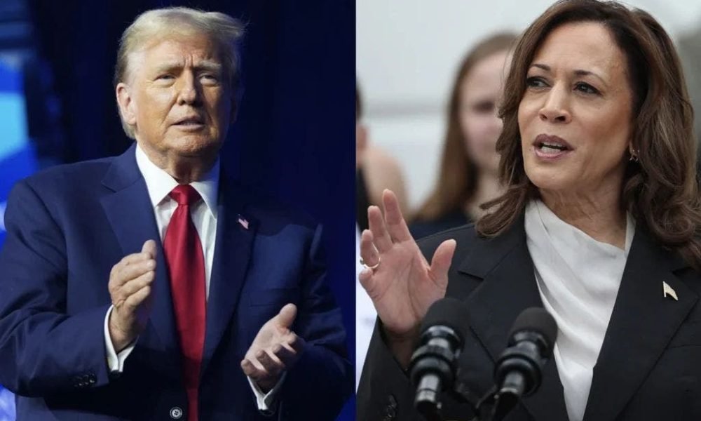 Kamala supera a Trump en intención de voto latino, pero la ventaja demócrata se reduce