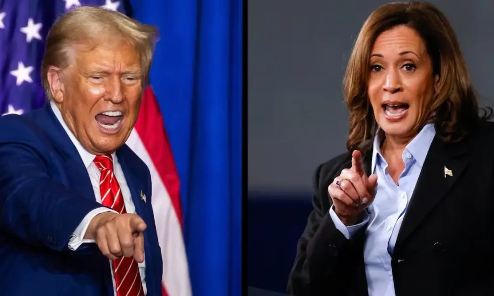 Trump se enoja con Harris tras acusarlo por“no hacer nada” con inmigración fronteriza