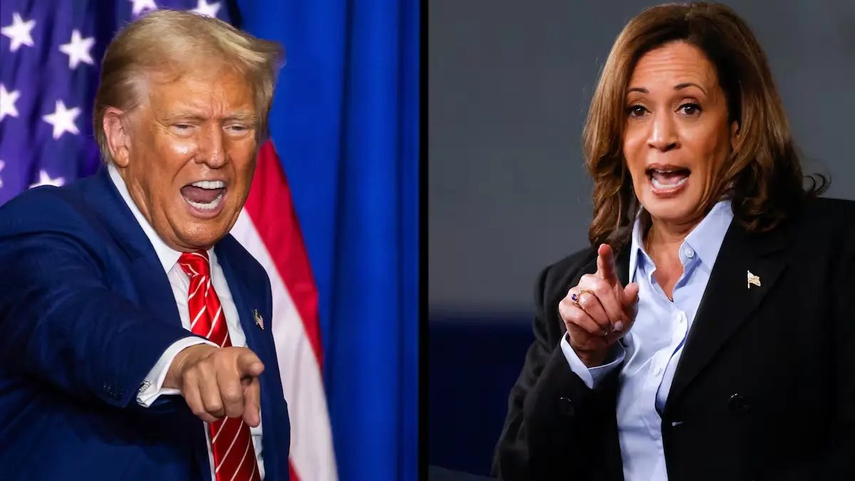 Trump se enoja con Harris tras acusarlo por“no hacer nada” con inmigración fronteriza