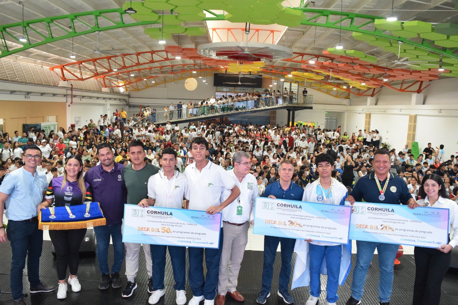 Clausura de Juegos Intercolegiados