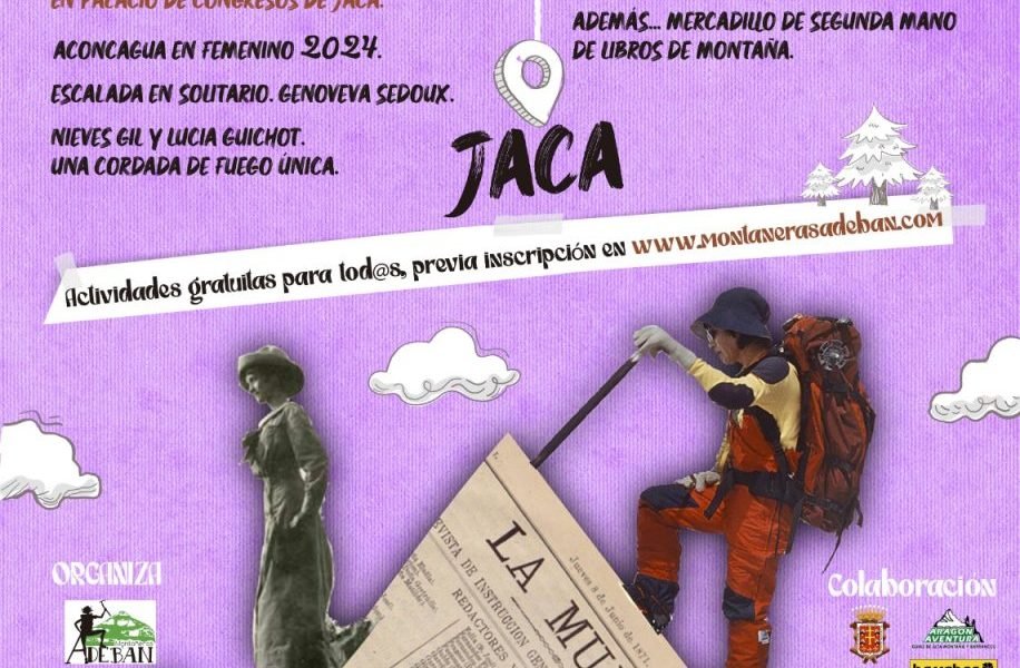 Jornadas Mujer y Montaña, 26 y 27 de octubre en Jaca